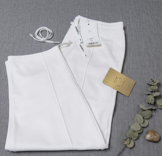 Men's white trousers